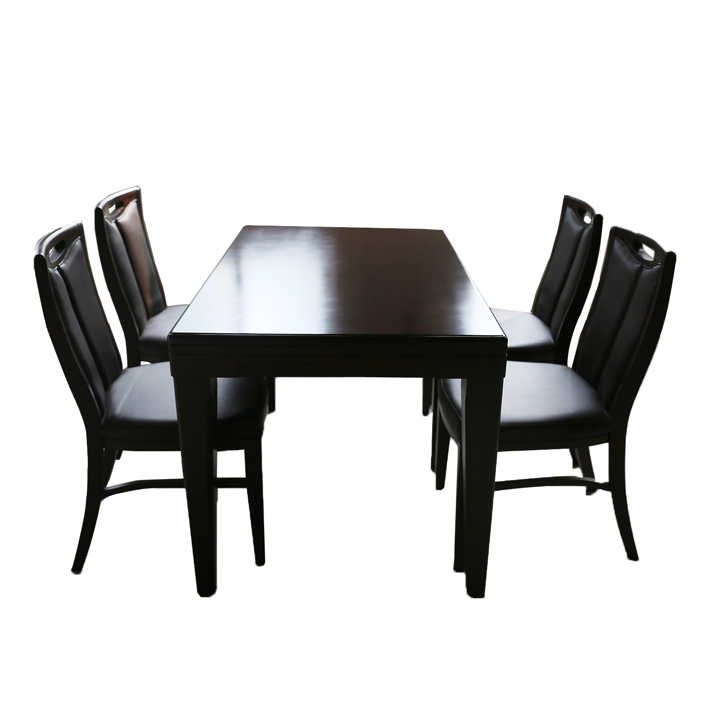 Bộ bàn ăn Cao Su 9 ghế